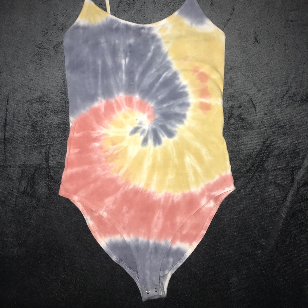 Tie-dye bodysuit